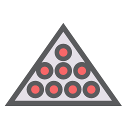 Billiard Balls Icon, billiards,balls