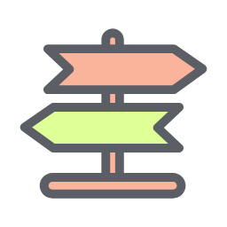 Trail Marker Icon, trail,marker