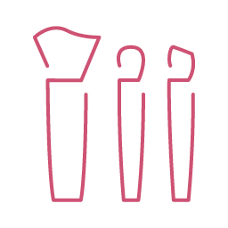 Makeup Brushes Icon, makeup brushes,makeup tool