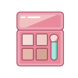 Makeup Palette Icon, palette,makeup,cosmetics