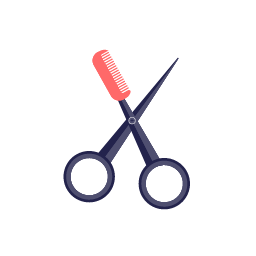 Makeup Scissors Icon, makeup scissors,makeup tool