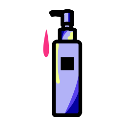 Cleansing Oil Icon, cleansing oil,skincare