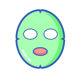 Facial Mask Icon, facial mask,skincare