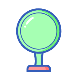 Makeup Mirror Icon, makeup mirror,beauty tool