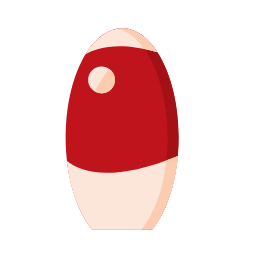 Nail Polish Bottle (Round) Icon, nail polish,round bottle