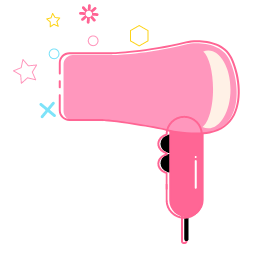 Hair Dryer Icon, hair dryer,beauty tool