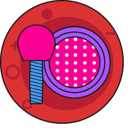 Loose Powder Icon, loose powder,face makeup