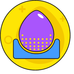 Makeup Sponge Icon, makeup sponge,beauty tool