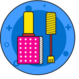 Nail Polish Icon, nail polish,manicure