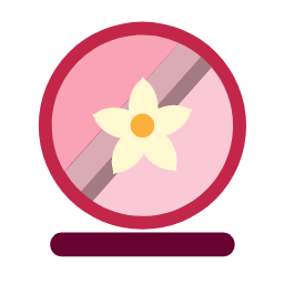 Mirror Icon, mirror,makeup tool