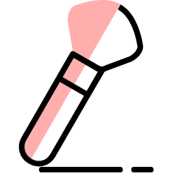 Makeup Brush Icon, makeup brush,application