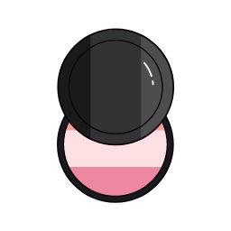 Blush Icon, blush,makeup