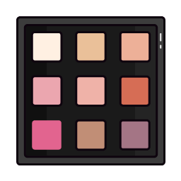 Eyeshadow Palette Icon, eyeshadow,makeup