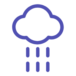 Heavy Rain Icon, heavy rain,rain,weather