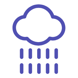 Heavy Rainstorm Icon, rainstorm,rain,weather