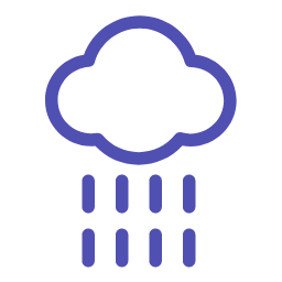 Rainstorm Icon, rainstorm,rain,weather