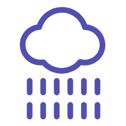 Severe Rainstorm Icon, severe rainstorm,rain,weather