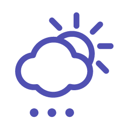Snow Shower Icon, snow shower,snow,weather