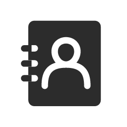 Address Book Icon, address,book,person