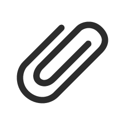 Attachment Icon, attachment,paperclip