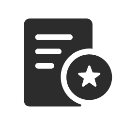 Contract (Star, Outline) Icon, contract,star,outline