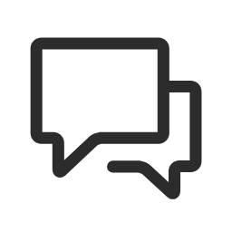 Dialog (Outline) Icon, dialog,speech,bubble,outline