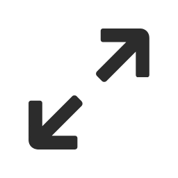 Fullscreen 2 (Outline) Icon, fullscreen,arrows,outline