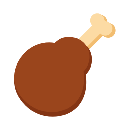 Chicken Leg Icon, chicken leg,meat