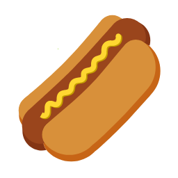 Hot Dog Icon, hot dog,fast food