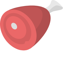 Ham Icon, ham,meat