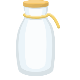 Milk Bottle Icon, milk,bottle,dairy