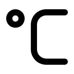 Celsius Icon, celsius,temperature,degree
