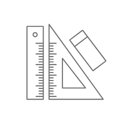 Rulers Icon, rulers,drawing tool