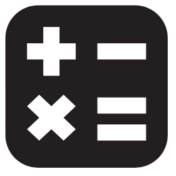 Math Symbols Icon, math,symbols,operations