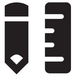 Supplies Icon, supplies,education,tools