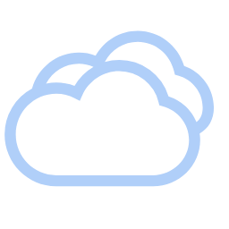 Few Clouds Icon, clouds,weather