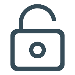 Lock Open Icon, lock open,access,security