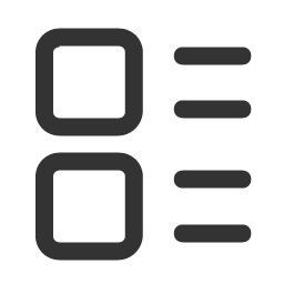List Toggle Icon, list,toggle