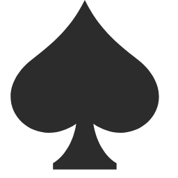 Spades Icon, spades,card