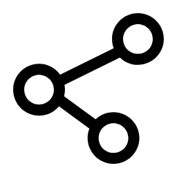 Share Icon, share,connect,circles