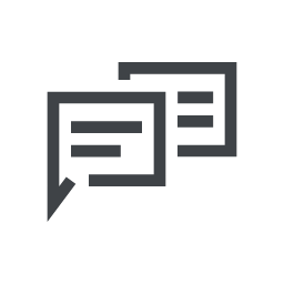 Stacked Chat Bubble Icon, chat,stacked,message