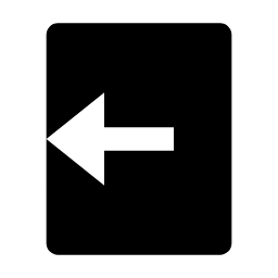 Logout Box Fill Icon, logout,exit