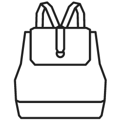 Backpack Icon, backpack,accessory