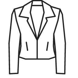 Jacket Icon, jacket,outerwear