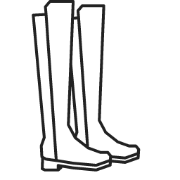 Long Boots Icon, long boots,shoes