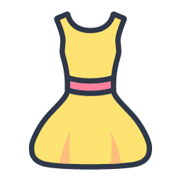 Dress Icon, dress,women's dress
