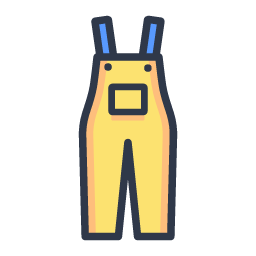 Overalls Icon, overalls,dungarees