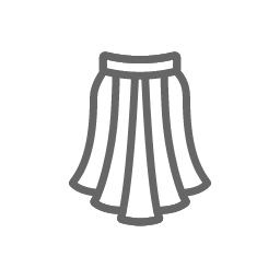 Long Skirt Icon, long skirt,skirt,bottoms
