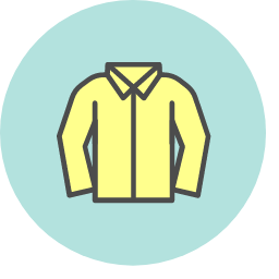 Button - Up Shirt Icon, button - up shirt,top