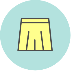 Casual Shorts Icon, shorts,casual